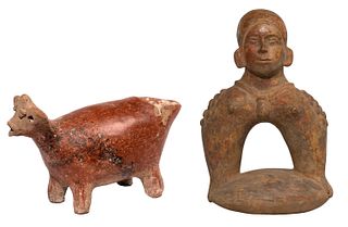 Pre-Columbian Colima Pottery Effigy