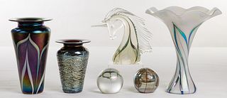 Stuart Abelman Art Glass Assortment