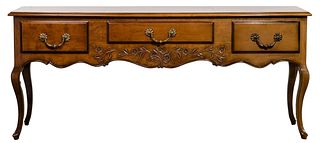 Richelieu French Carved Fruitwood Sideboard
