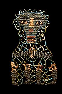 ANCIENT EGYPTIAN FAIENCE MUMMY SHROUD