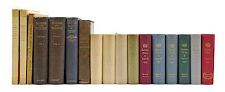 (GENEALOGY) A group of 17 books.