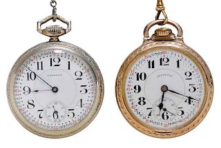 Two Railroad Pocket Watches