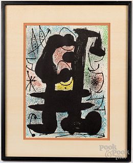 Joan Miro lithograph Cosmos II
