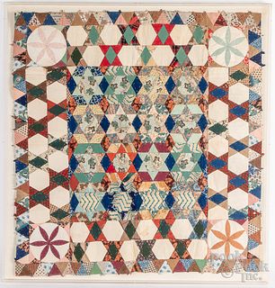 Patchwork youth quilt, early 20th c.