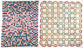 Two quilts, 20th c.