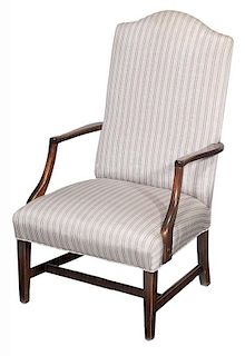 Federal Style Upholstered Maple Child-