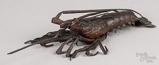 Japanese copper articulated lobster