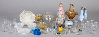 Miscellaneous glass, 19th and 20th c.