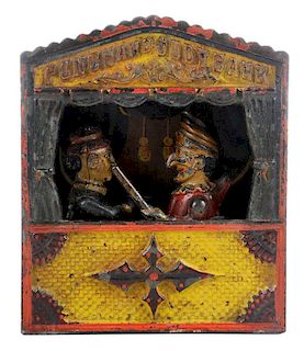 Punch and Judy Cast Iron Mechanical