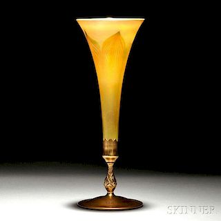 Tiffany Studios Trumpet Vase