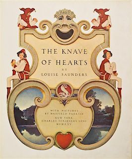 (PARRISH, MAXFIELD) SAUNDERS, LOUISE. The Knave of Hearts. New York, 1925. First edition.