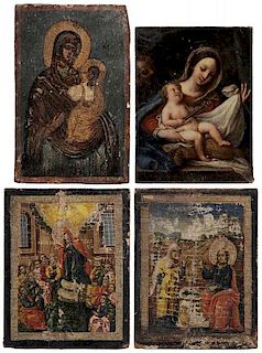 Four Devotional Works of Art
