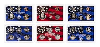 A Collection of 50 U.S. Mint Proof and Uncirculated Sets,