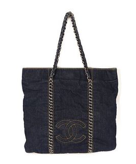 CHANEL Bags (Other) Blue(Denim)