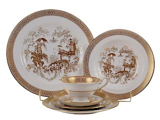 Spode Gold Chinoiserie Pattern