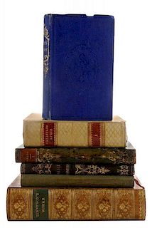 63 Small Leather-bound books