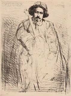 James Abbott McNeill Whistler (American, 1834-1903)      Becquet
