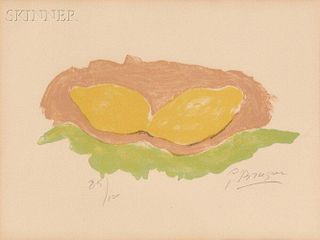 Georges Braque (French, 1882-1963)      Les citrons