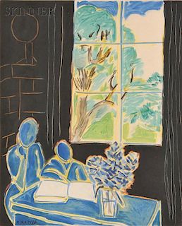 After Henri Matisse (French, 1869-1954)      La silence habité des maisons