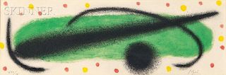 Joan Miró (Spanish, 1893-1983)      Plate from Nous avons