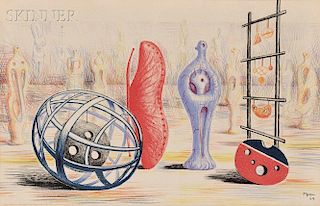 Henry Moore (British, 1898-1986)      Sculptural Objects