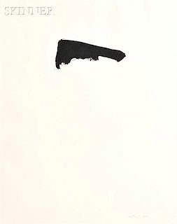 Robert Motherwell (American, 1915-1991)      Untitled
