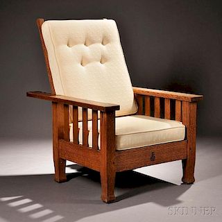 Roycroft Arts & Crafts Morris Chair