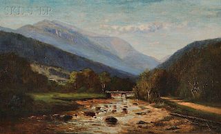 Frank Henry Shapleigh (American, 1842-1906)      Mount Washington from Glen Road Jackson