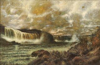 Charles Henry Miller (American, 1842-1922)      Niagara Falls