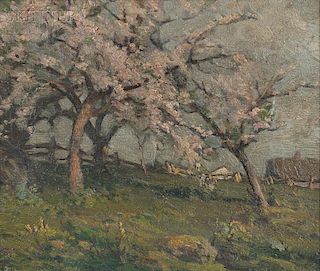 William Jurian Kaula (American, 1871-1953)      Spring Orchard