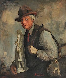 Arthur Clifton Goodwin (American, 1866-1929)      Statue Vendor