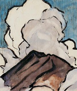 James Fitzgerald (American, 1899-1971)      Cloud Capped Katahdin