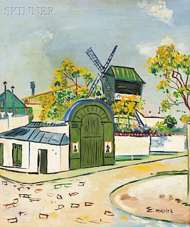 Élisée Maclet (French, 1881-1962)      Moulin De La Galette