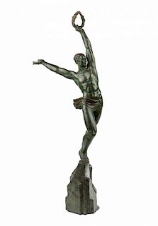 Pierre Le Faguays. The Victory, bronze