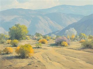 Karl Albert, (American, 1911-2007), Desert Scene