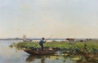 Cornelis Vreedenburgh, (Dutch, 1880-1946), Fisherman