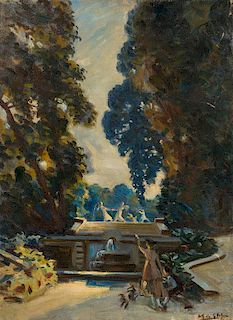 Wilfred de Glehn, (English, 1870-1951), Le Parc