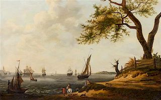 Francis Holman, (British, 1729-1784), Harbour View, 1791