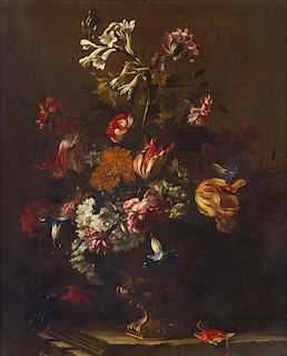 * Nicolas Baudesson, (French, 1611-1680), Floral Still Life