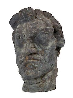 Emile Antoine Bourdelle, (French, 1861-1929), Masque de Beethoven, 1901