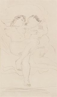 Jules Pascin, (French, 1885–1930), Deux Filles, c. 1928