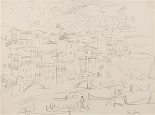 Jean Dufy, (French, 1888-1964), Paysage du Sud