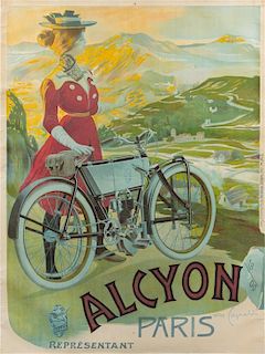F. Capelli, (French, late 19th/early 20th century), Alcyon