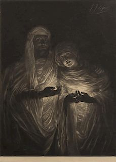 * James Jacques Joseph Tissot, (French, 1836-1902), Apparition mediunimique, c. 1885