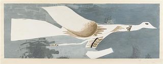After Georges Braque, (French, 1882-1963), Grand oiseau gris, c. 1956