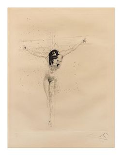Salvador Dali, (Spanish, 1904-1989), Christ, 1964