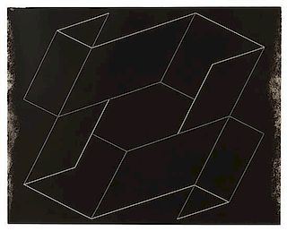 Josef Albers, (American/German, 1888-1976), Interlinear K50, 1962