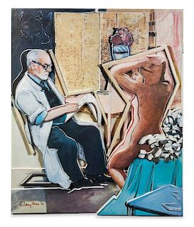 Larry Rivers, (American, 1923-2002), Matisse Opera, 1992