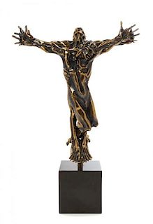 John Silk Deckard, (American, 1938-1944), Crucifixion/Resurrection, 1975