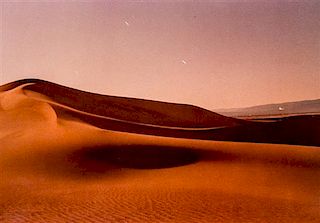 * Ruth Thorne-Thomsen, (American, b. 1943), Moonlight-Death Valley Dunes, 1981